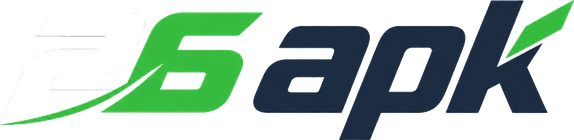 26 apk brand logo
